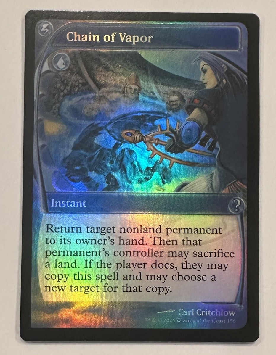 MTG Chain Of Vapor Future Sight Foil | eBay