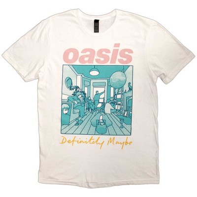 Oasis - Definitely Maybe Illustration Colour (T-Shirt) | eBay