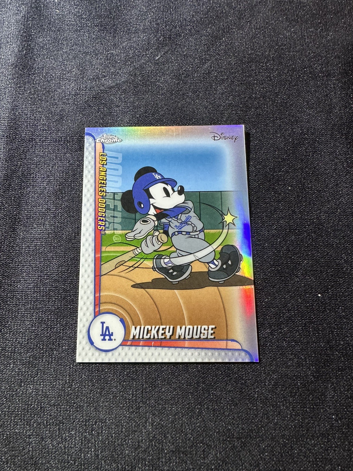 Mickey Mouse (Dodgers) 2025 Topps Chrome Update #MLBA-1 Mickey