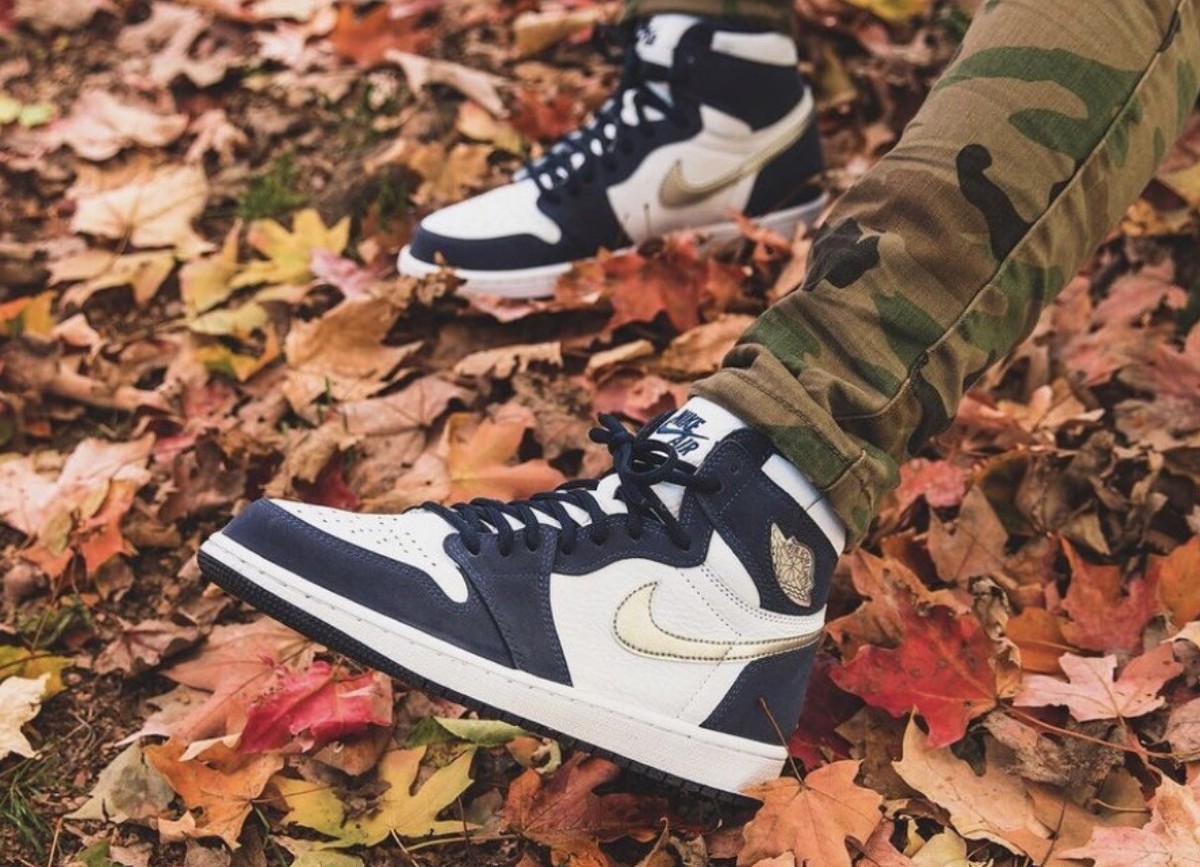 Nike Air Jordan 1 High OG CO.JP Midnight Navy Japan Blue Men Sz