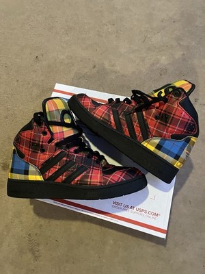 Size 10 - Adidas Js Instinct High Black for sale online | eBay