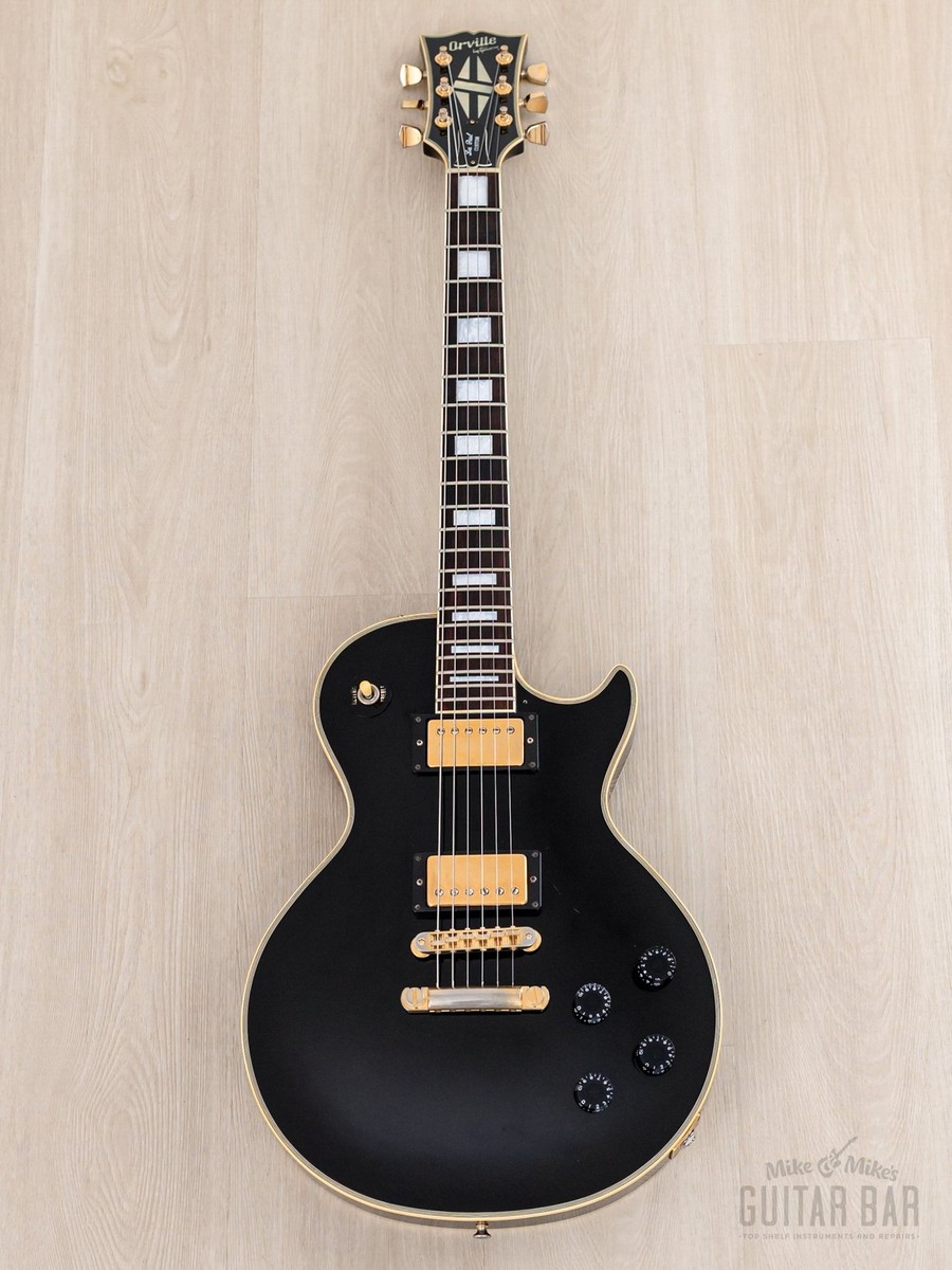 1990 Orville by Gibson Les Paul Custom Black Beauty LPC-EB w/ 490
