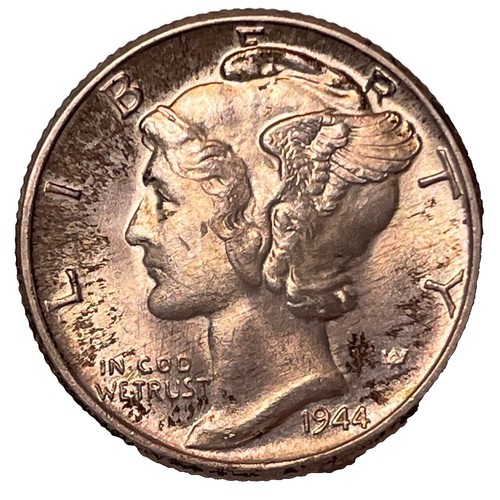 1944-D Mercury Head Silver Dime ~ CH/BU ~ **402-4 | eBay