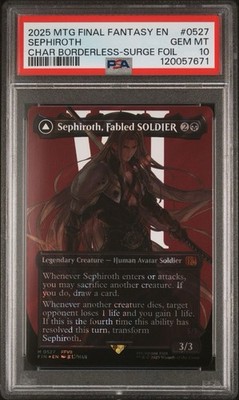 Sephiroth, Fabled Soldier SURGE Foil 0527 MTG Final Fantasy *GEM