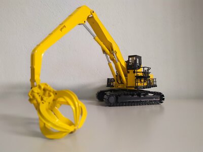 RARE JOAL 1:50 KOMATSU PC1100LC-6 MATERIAL HANDLER (YELLOW) -292