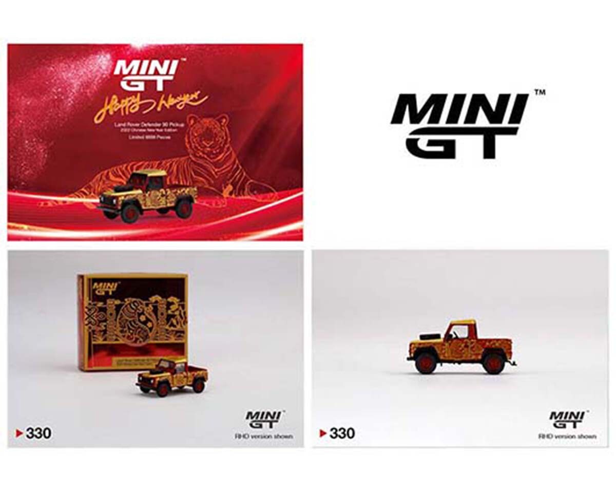 MINI GT 1:64 Land Rover Defender 90 Pickup - 2022 Chinese New Year