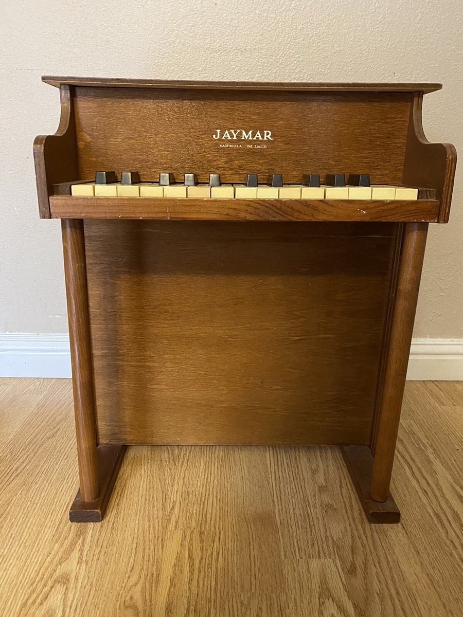 Vintage JAYMAR Upright 25 Key Miniature Kids Piano - Keys Work | eBay