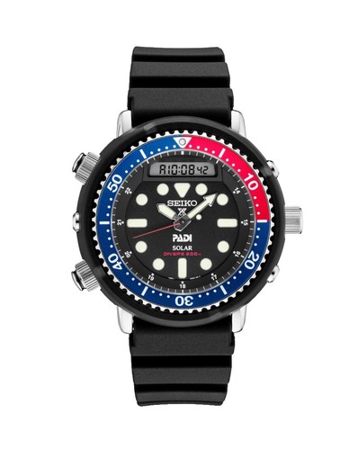 Seiko Analog Digital World Time Watch H021-8050 Quartz Vintage