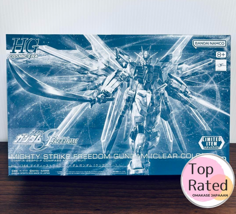 HG 1/144 Mighty Strike Freedom Gundam [Clear Color] New Japan | eBay