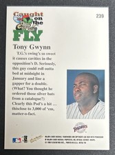 SkyBox Tony Gwynn 圣地亚哥教士队棒球体育交易卡和配件| eBay