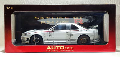 1/18 AUTOart NISMO Z-TUNE Nissan SKYLINE GT-R R34 Z2 SILVER