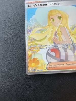 Pokémon TCG Lillie's Determination Mega Evolution 184/132 SIR PSA