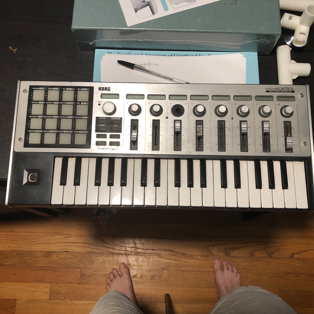 KORG microKONTROL MC-1 MIDI Studio Controller 37-Key USB Keyboard
