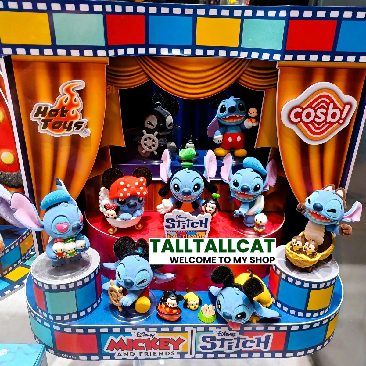 Hot Toys Disney CBX313 Mickey & Friends | Stitch Cosbi Full Box
