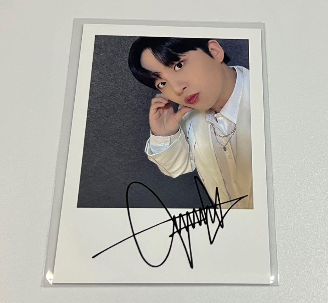 THE BOYZ a;effect 直筆サイン入り ポラロイド ヨンフン THEBOYZ a