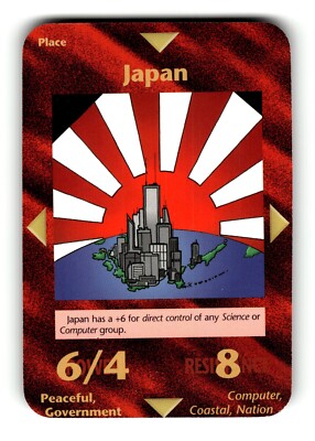 Japan Card Limited INWO Illuminati New World Order Game | eBay
