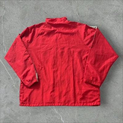 Vintage 1990s Stüssy Red Windbreaker Jacket USA Made Medium | eBay