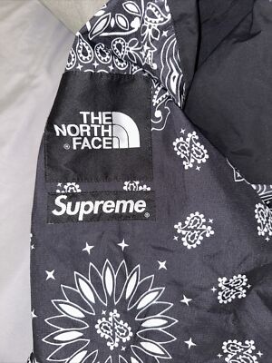 Supreme x The North Face Bandana jacket men | eBay