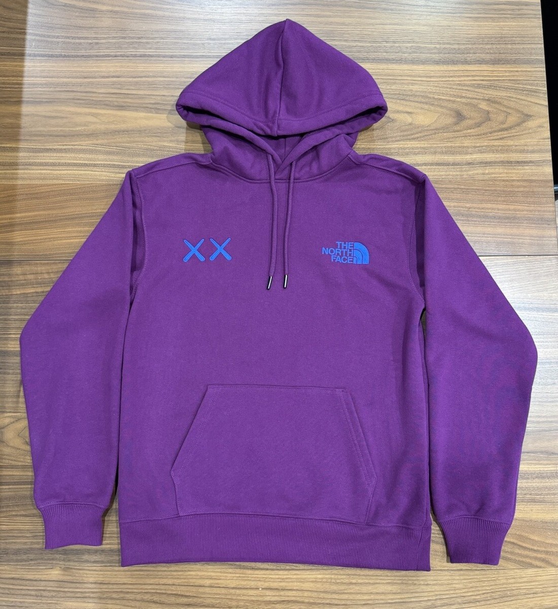 Kaws x The North Face TNF Pamplona Purple Hoodie Sweater (XS