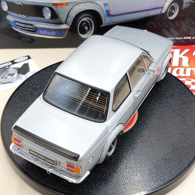 Kyosho 1/18 BMW 2002 turbo 1973 silver Diecast model Japanese