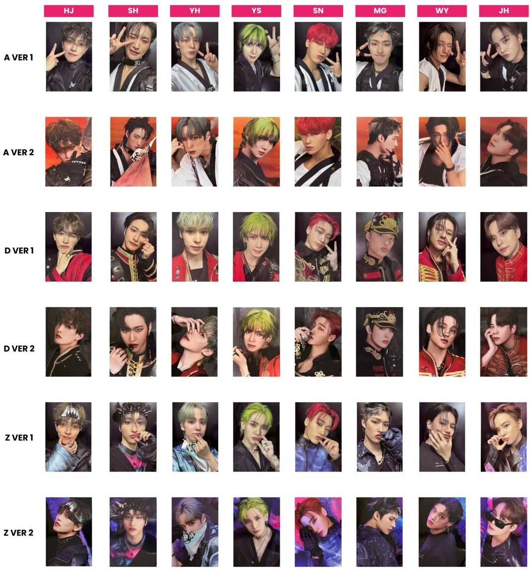 ATEEZ THE WORLD EP.FIN : WILL A Z DIARY ver. OFFICAIL PHOTO CARD