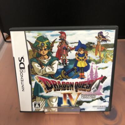 Dragon Quest IV Michibikareshi Monotachi Nintendo DS Boxed Japan