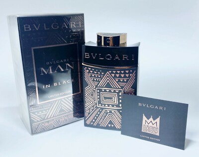 Bvlgari Man In Black Limited Edition Essence EDP 3.3oz/100ml | eBay