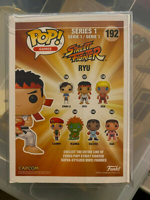 Funko Pop! Games #192 Street Fighter Ryu Toys R Us Brand-New