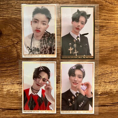 Ateez Hongjoong/Seonghwa Treasure Ep Fin Broadcast Photocards | eBay