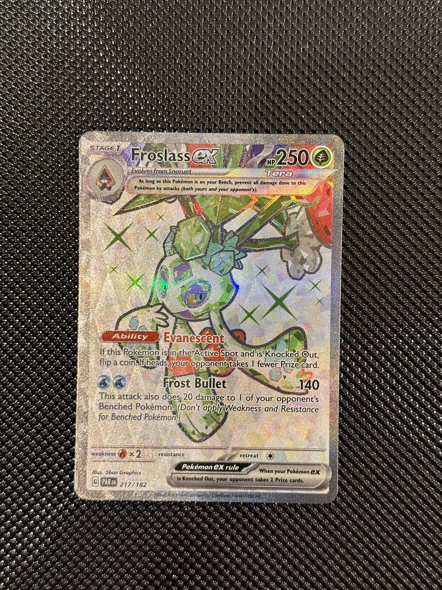 Froslass ex 217/182 Tera Full Art Paradox Rift ENGLISH Pokémon