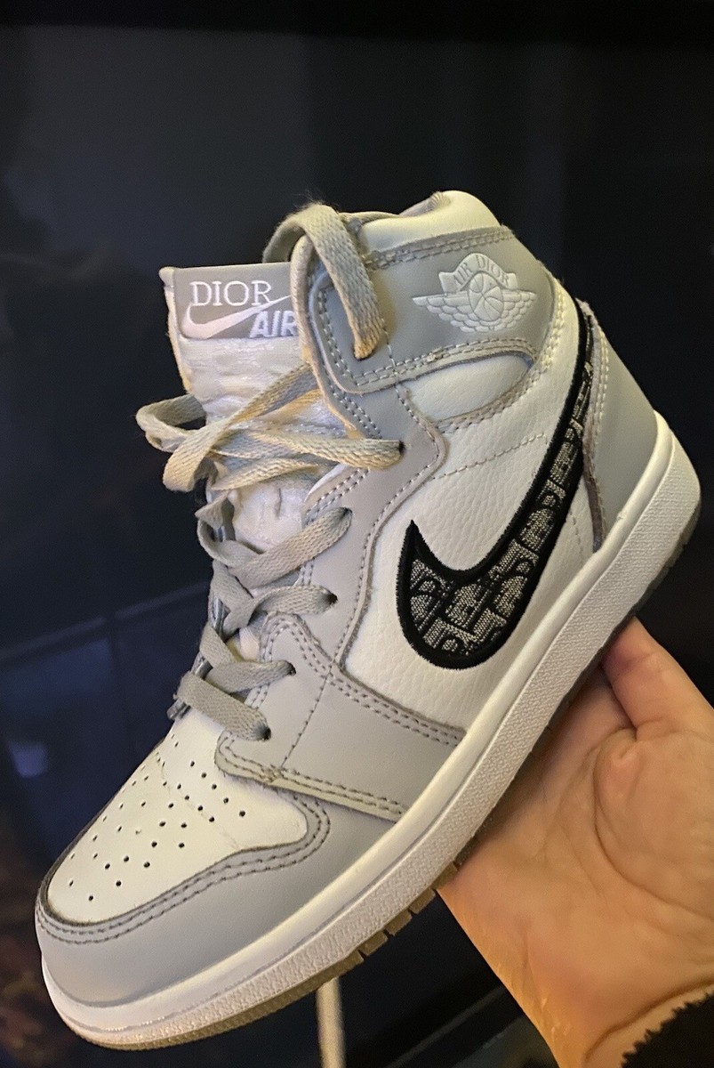 jordan 1 x dior high gray | eBay