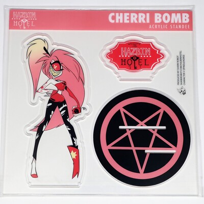 Hazbin Hotel Cherri Bomb Acrylic Stand Standee Figure Limited Run