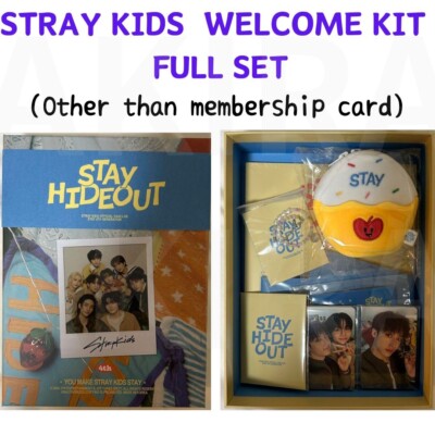 STRAY KIDS 4th MEMBERSHIP WELCOME KIT OFFICIAL FAN CLUB FC SKZ