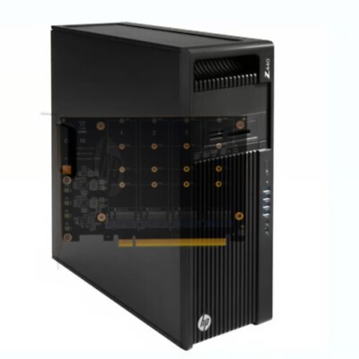 HP Z440, HP Z640 custom NVME Raid card for use with Proxmox, Linux