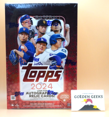 Topps MLB Baseball JAPAN SPECIAL EDITION 2024 Hobby 1 Box SHIP