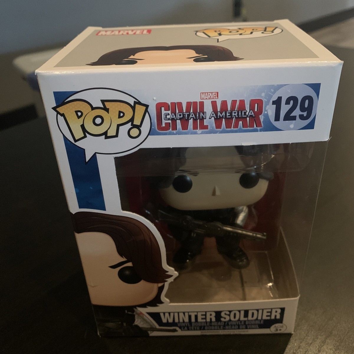 Funko Pop! Vinyl: Marvel - Winter Soldier #129 for sale online | eBay