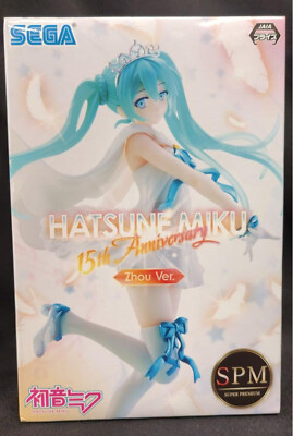 Miku 15th Anniversary Zhou ver. SPM Figure Japan Authentic SEGA