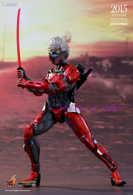 Hot Toys Vgm19 1/6 Metal Gear Rising: Revengeance Raiden (Inferno