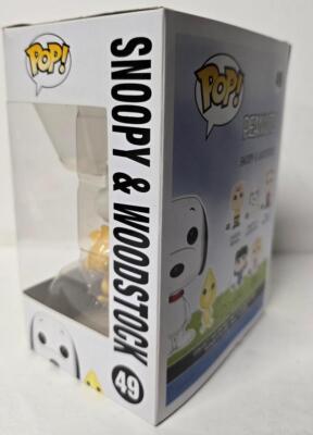 FUNKO POP SNOOPY with WOODSTOCK #49 49 PEANUTS NEW NRFB