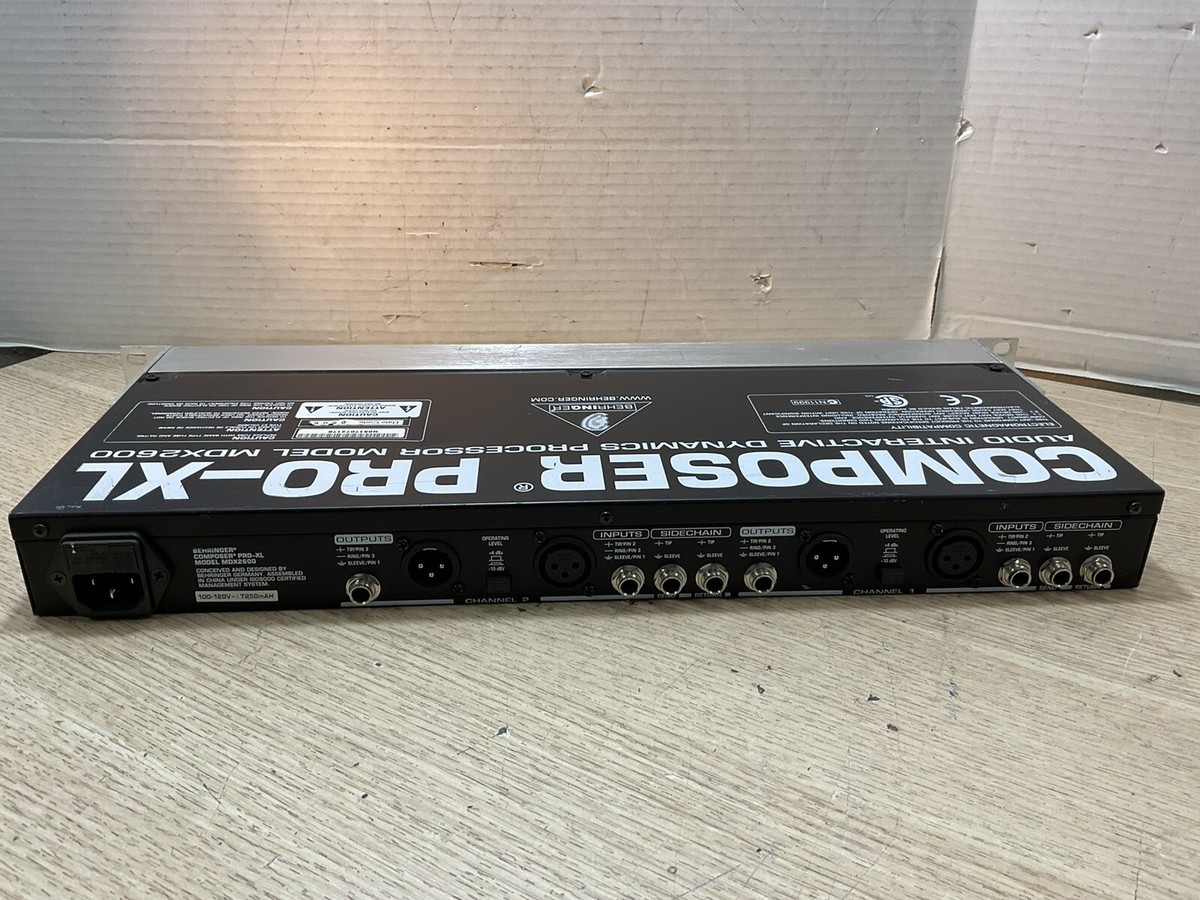 DTM・DAW behringer Composer Pro-XL MDX2600 Behringer COMPOSER PRO