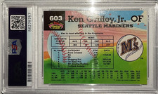 Seattle Mariners Baseball Grade 10 Sports Trading Cards