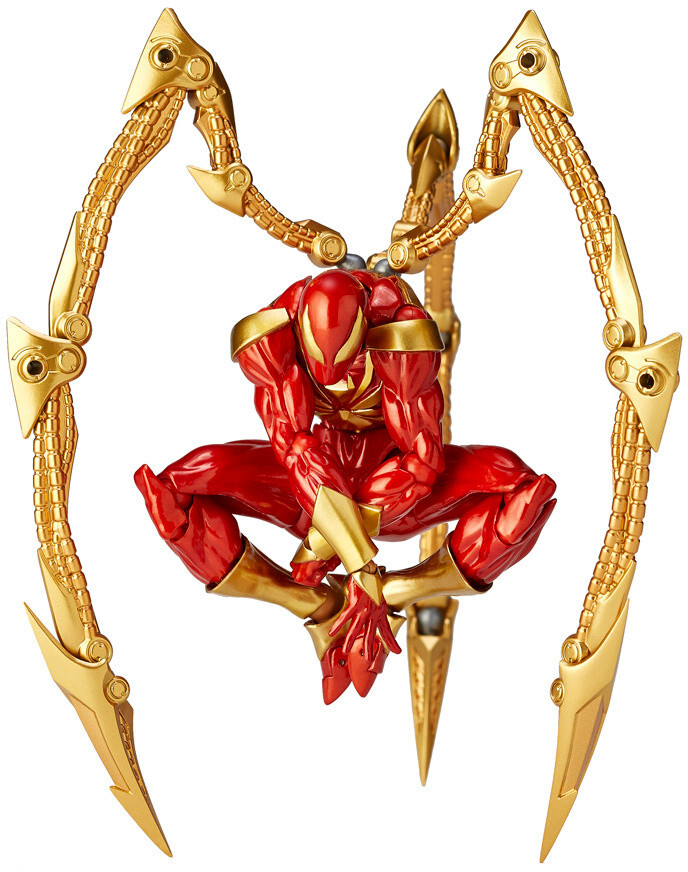 Revoltech Kaiyodo Amazing Yamaguchi Iron Spider Reissue from JAPAN