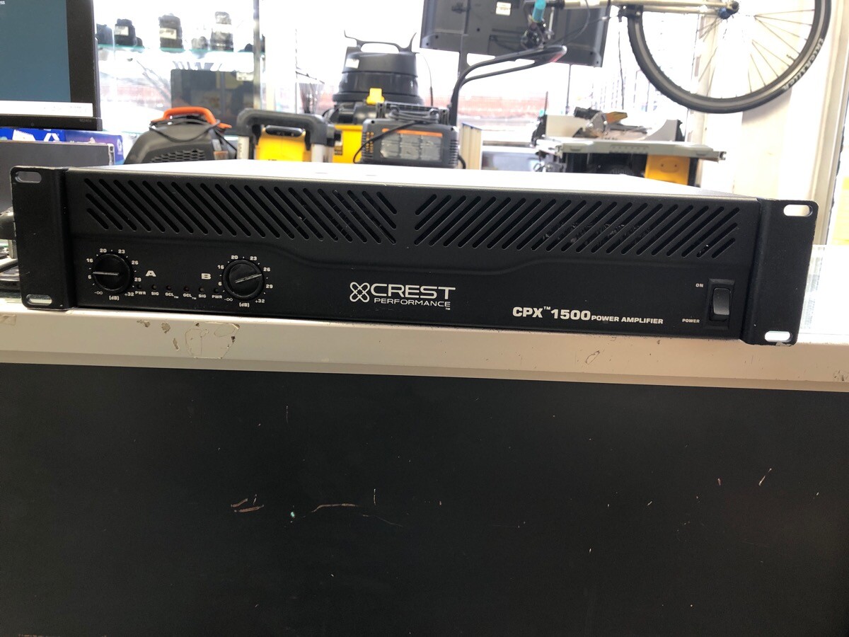 Crest Performance CPX 1500 Power Amplifier (E10039205) | eBay