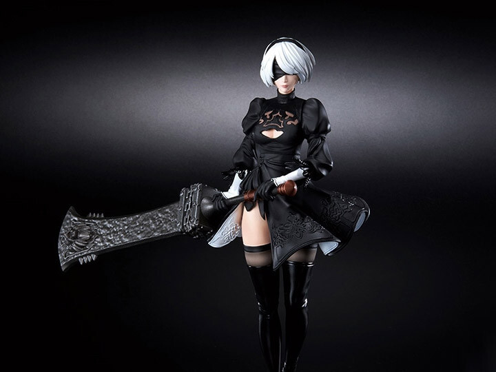 NieR: Automata 2B (YoRHa No. 2 Type B) Figure Statuette Square