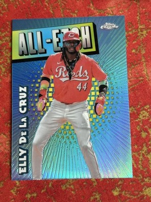 2025 Topps Chrome Elly De La Cruz All-Etch #CAE-4 Cincinnati Reds