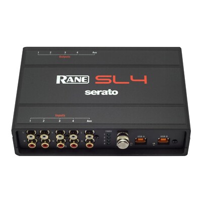 RANE SL4 DJ Interface with Serato DJ (2) USB Ports / Input for (4