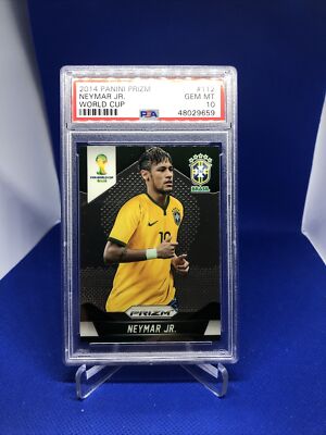 2014 Panini Prizm World Cup Neymar Jr. #112 PSA 10 Gem Mint