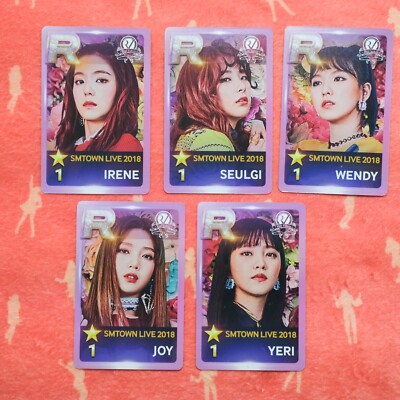 RED VELVET Superstar SMTOWN Photocard set SMTOWN Live in Japan