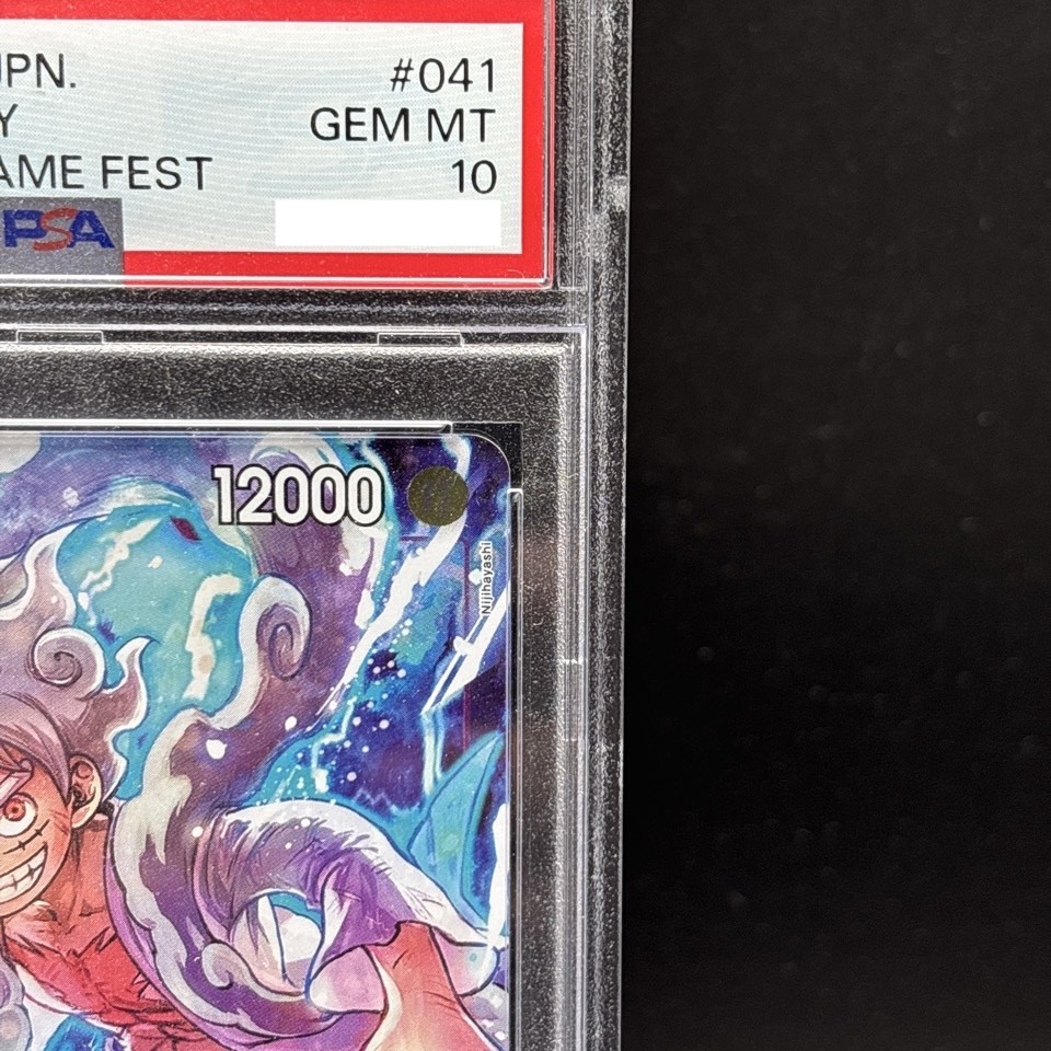 PSA 10 Luffy P-041 Games Fest 23-24 World Tour Promo One Piece