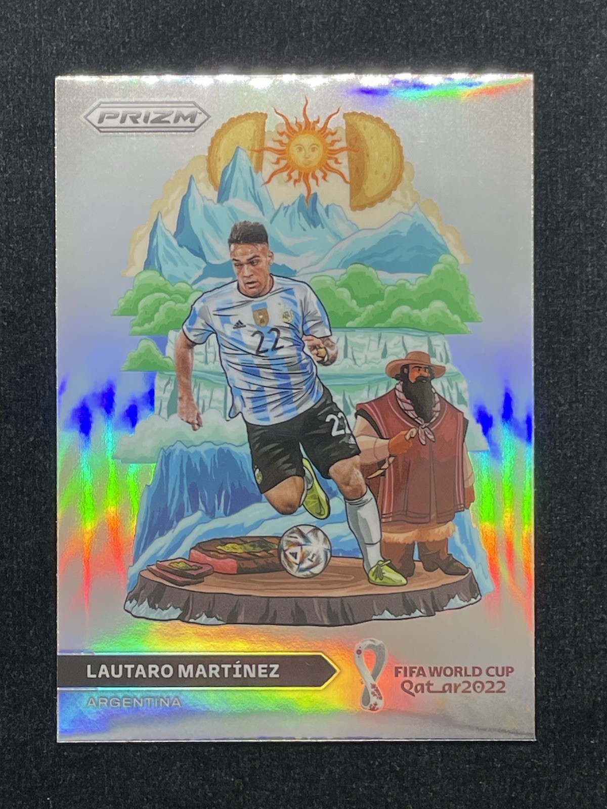Lautaro Martinez 2022 Prizm World Cup #1 National Landmarks /(SSP